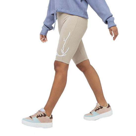 Karl Kani Γυναικείο ποδηλατικό κολάν Signature Rib Cycling Shorts